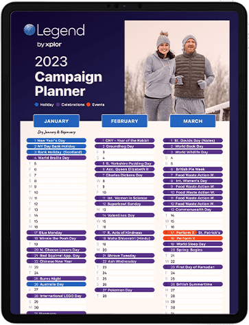 2023 Campaign Planner from Legend