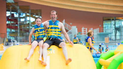 An image of the Bangor Aurora Leisure Centre run by Serco Leisure