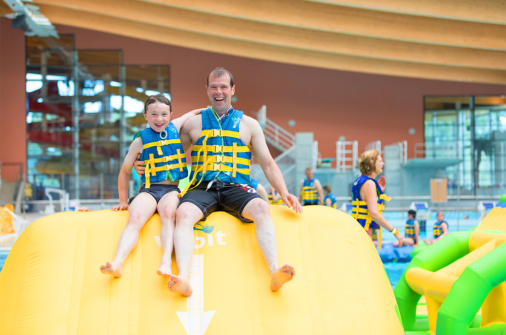 An image of the Bangor Aurora Leisure Centre run by Serco Leisure